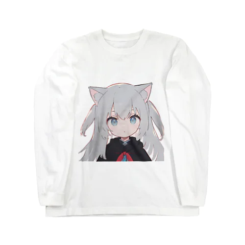 猫耳女の子 Long Sleeve T-Shirt