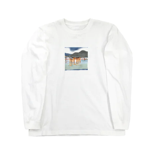 いつくしまじんじゃ Long Sleeve T-Shirt