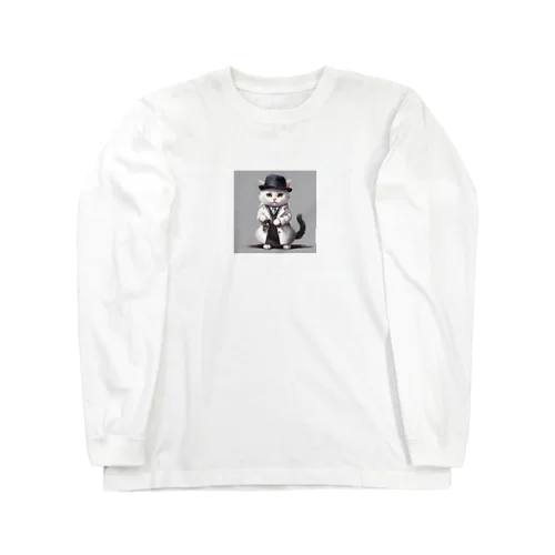 探偵猫 Long Sleeve T-Shirt