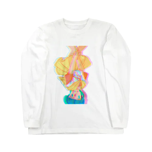 逆さ女の子 Long Sleeve T-Shirt