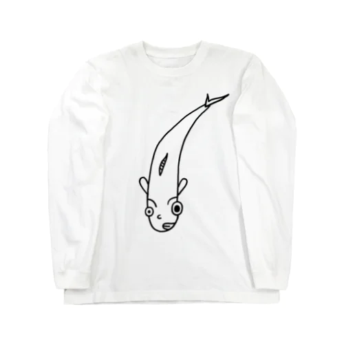 上から見たフィッシュ Long Sleeve T-Shirt