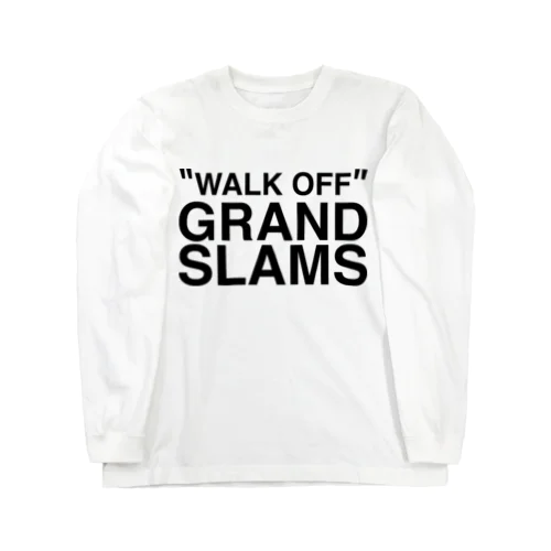 WALK OFF GRAND SLAMS -blk- ロングスリーブTシャツ