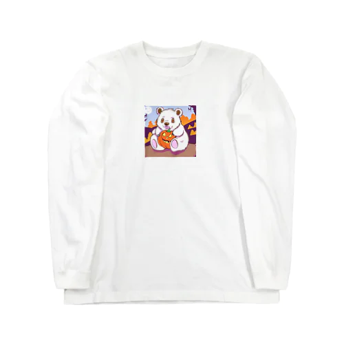 ハロウィンクマちゃん🎃 Long Sleeve T-Shirt