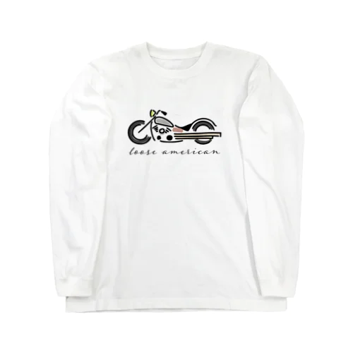 ゆるいアメリカン Long Sleeve T-Shirt