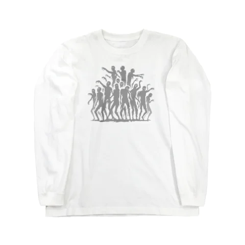 ゾンビの群れ of the dead2 Long Sleeve T-Shirt