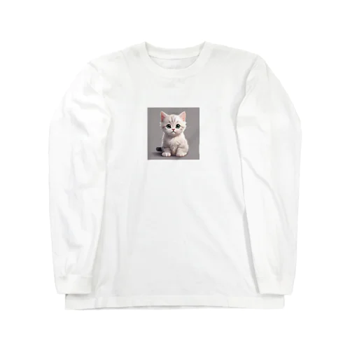 可愛い猫 Long Sleeve T-Shirt