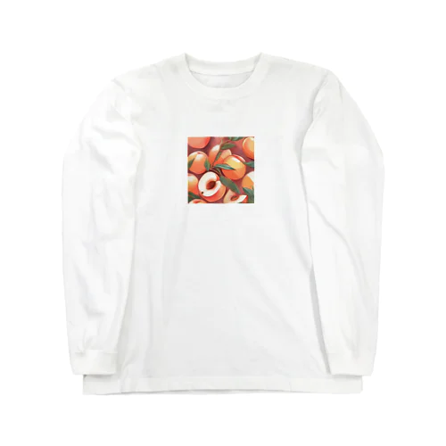 ピーチ（Peach） ロングスリーブTシャツ