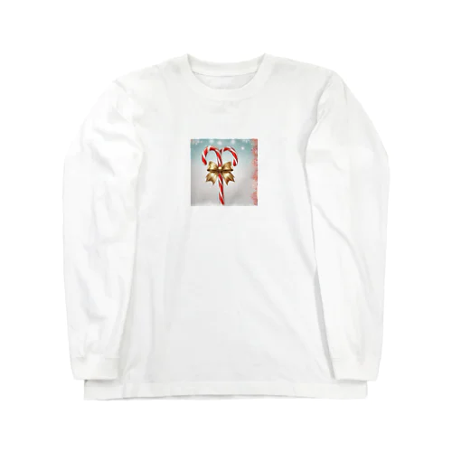 キャンディケイン（Candy Cane） Long Sleeve T-Shirt