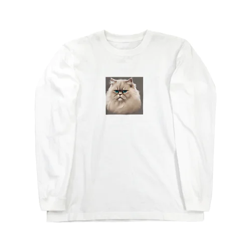 ペルシャキャット（Persian Cat） ロングスリーブTシャツ