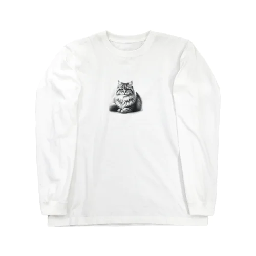 ふさふさの王者 Long Sleeve T-Shirt