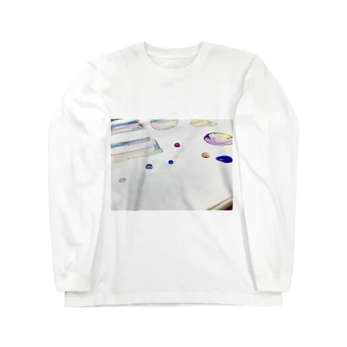 色水遊び Long Sleeve T-Shirt