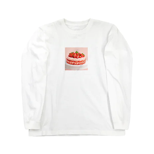 イチゴケーキ Long Sleeve T-Shirt