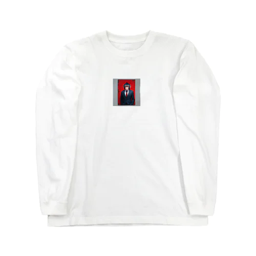 上司のような猿 Long Sleeve T-Shirt