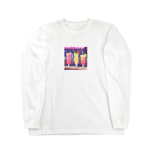 カクテル Long Sleeve T-Shirt