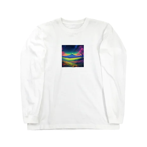 エーテルリーフ イルミネーションデスクライト Long Sleeve T-Shirt