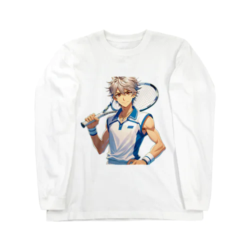 テニスプレイヤーTakashiくん Long Sleeve T-Shirt