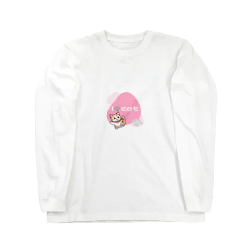 元気な猫 Long Sleeve T-Shirt