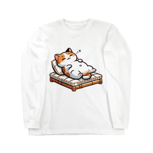 猫と一緒に癒されるアイテム ロングスリーブTシャツ