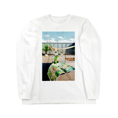 ルーフトップの風景 Long Sleeve T-Shirt