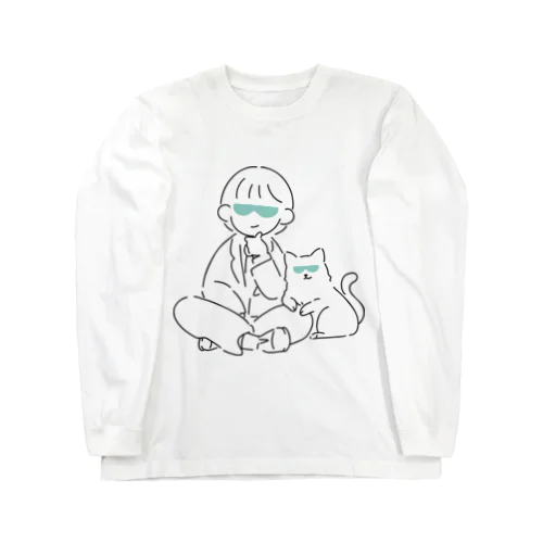 相棒（ねこ） ロングスリーブTシャツ