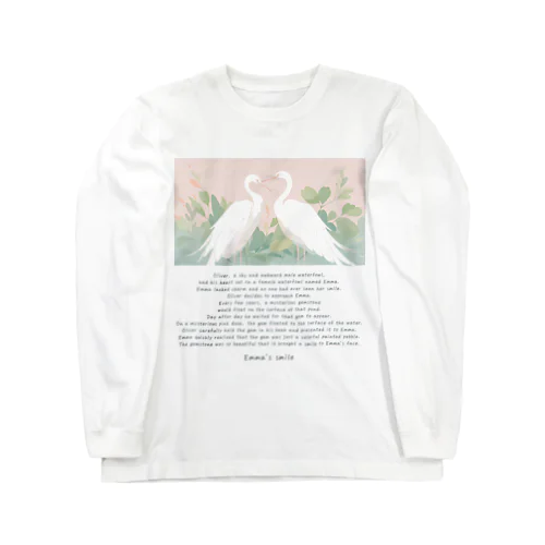 『エマの笑顔』【寄付付き商品】 Long Sleeve T-Shirt