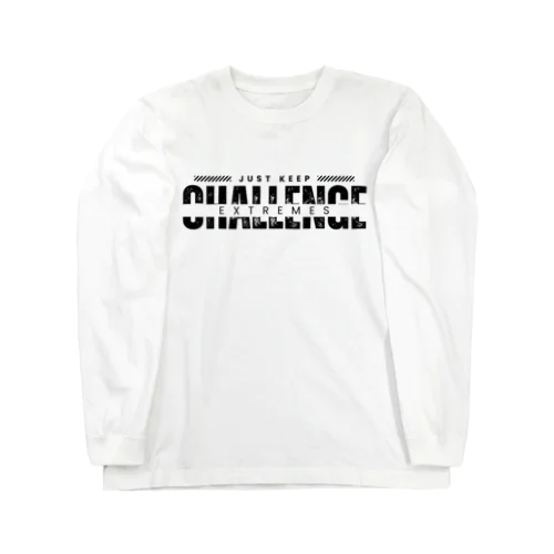 "Challenge Extremes" Graphic Tee & Merch ロングスリーブTシャツ