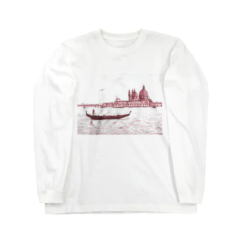 ヴェネチアのゴンドラ Long Sleeve T-Shirt