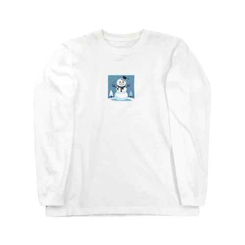 ゆきだるまくん Long Sleeve T-Shirt