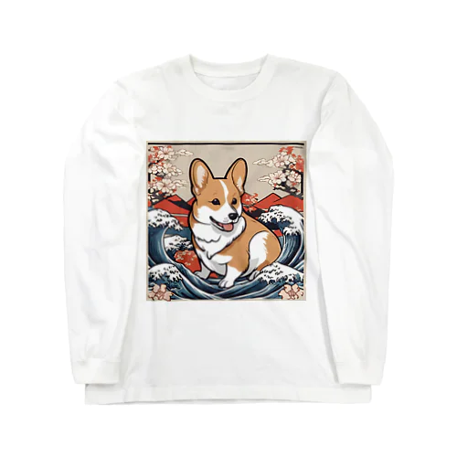 絵巻の犬小町 2 ロングスリーブTシャツ