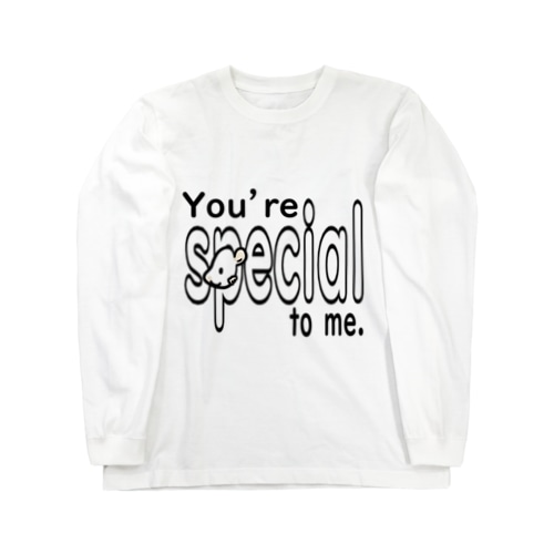 君は特別なの。 Long Sleeve T-Shirt