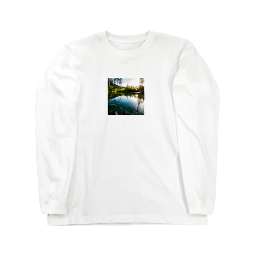 ここで釣りをさせて下さい! Long Sleeve T-Shirt