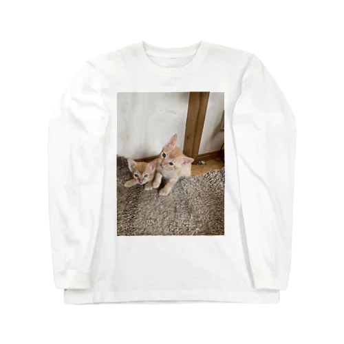 可愛い猫 Long Sleeve T-Shirt