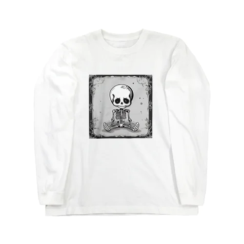 ミニミニコツコツくん Long Sleeve T-Shirt