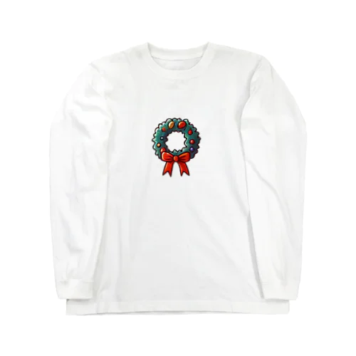 クリスマスリース🎄✨ Long Sleeve T-Shirt