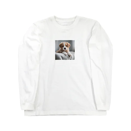 子犬のメロくん ロングスリーブTシャツ