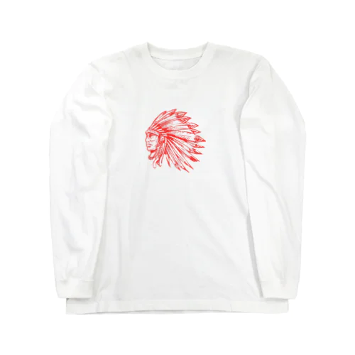 インディアンシンプルアイテム Long Sleeve T-Shirt