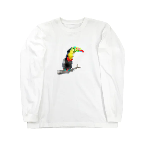 千鳥柄の鳥A Long Sleeve T-Shirt