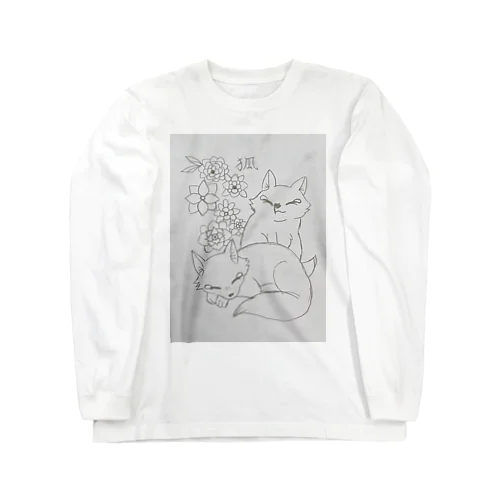 お狐様 Long Sleeve T-Shirt