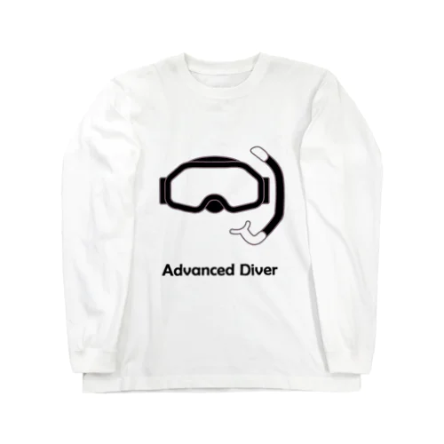 アドバンス ダイバー 黒文字 Long Sleeve T-Shirt