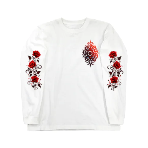 Rose × Sun × Beauty Long Sleeve T-Shirt