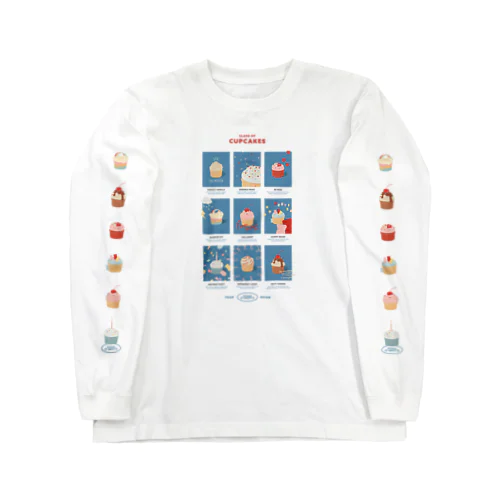 CUPCAKE YEAR BOOK ロングスリーブTシャツ