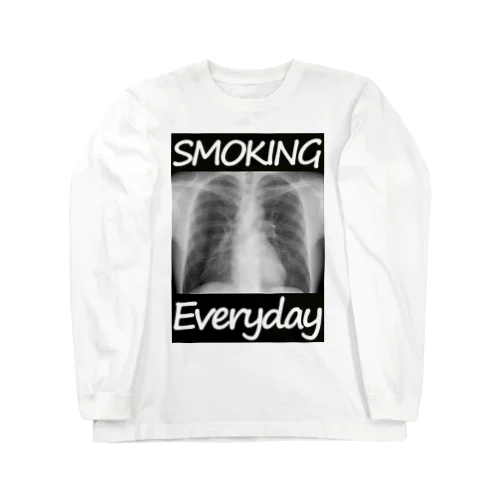 SMOKING Everyday ロングスリーブTシャツ