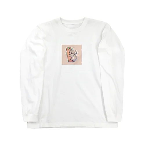 コアラステッカー Long Sleeve T-Shirt