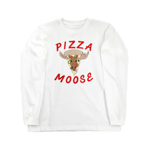 PIZZA MOOSE ロングスリーブTシャツ