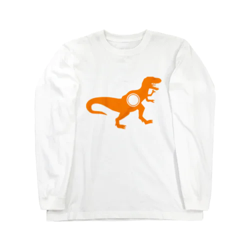 Dinosaurs monogram2 ロングスリーブTシャツ