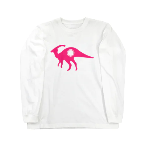 Dinosaurs monogram7 ロングスリーブTシャツ