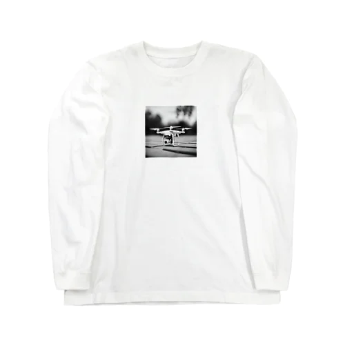 ドローン Long Sleeve T-Shirt