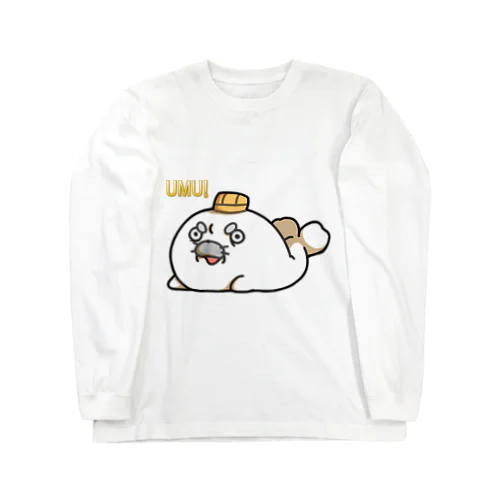 三国志あざらし　さんざらし　三国志　ウムッ Long Sleeve T-Shirt