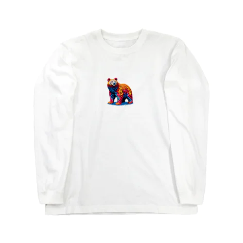 レゴ風の熊くん Long Sleeve T-Shirt