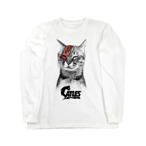 CATLES FUKUSUKE BOWIE Long Sleeve T-Shirt